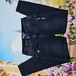 Democracy Distressed Blue High Waist Skinny‎ Jeans Size 8